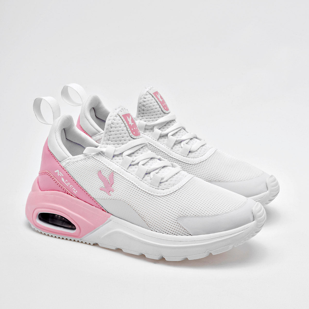 TENIS URBANO MUJER AMERICAN FIRE A080 BLANCO ROSA