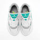 TENIS URBANO MUJER AMERICAN FIRE A79 BLANCO PLATA VERDE