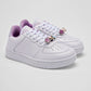 TENIS NIÑA URBANO LEDS 12038 BLANCO LILA
