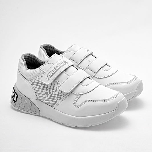 TENIS NIÑO URBANO LICENCIAS YUYIN MI4090 BLANCO GRIS