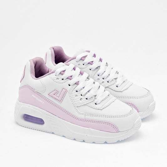 TENIS NIÑA URBANO APOORT A5013 BLANCO LILA