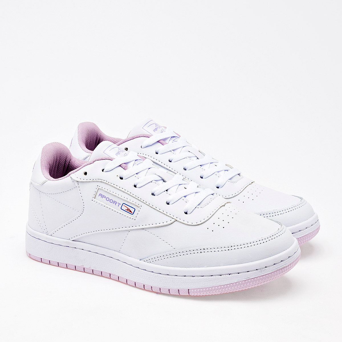 TENIS URBANO MUJER APOORT A5017 BLANCO LILA
