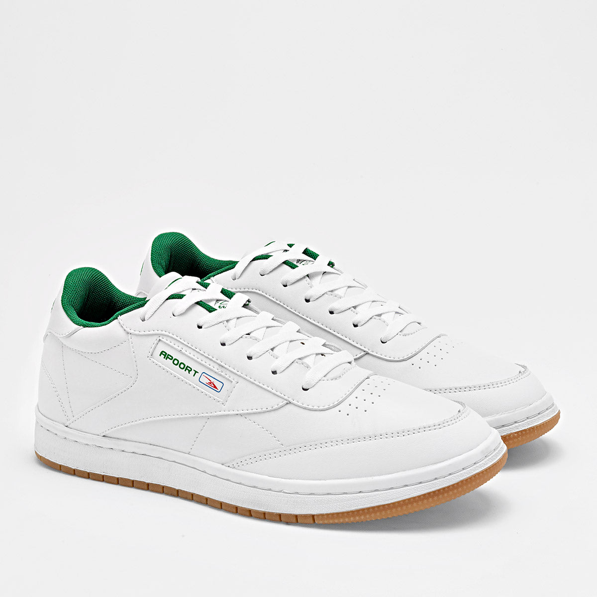 TENIS URBANO HOMBRE APOORT A5017 BLANCO VERDE