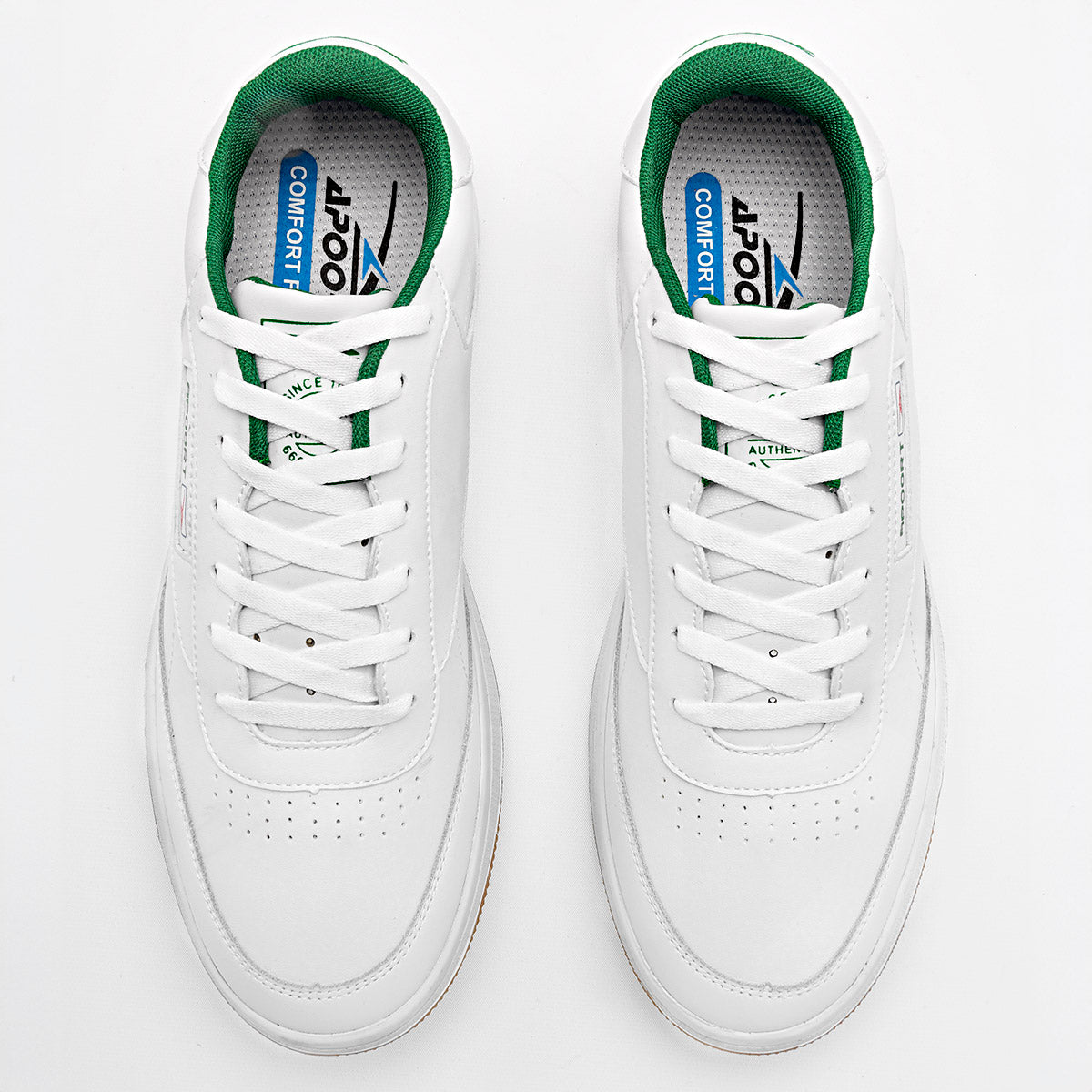 TENIS URBANO HOMBRE APOORT A5017 BLANCO VERDE