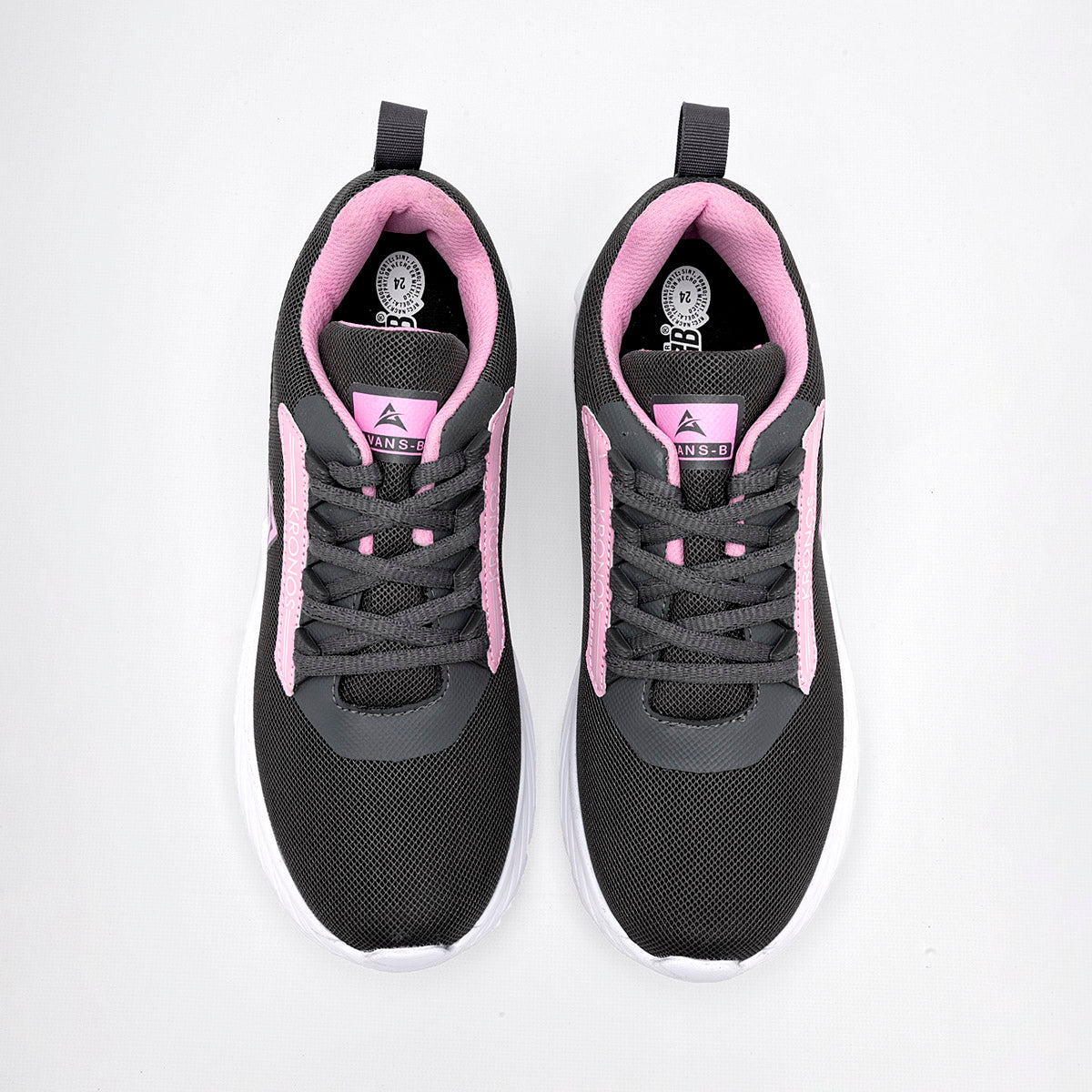TENIS URBANO MUJER AVANS-B 6820 GRIS ROSA