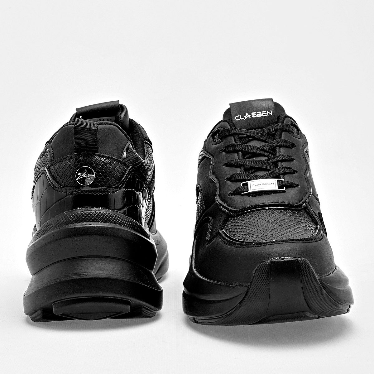 TENIS URBANO MUJER CLASBEN NEO NEGRO