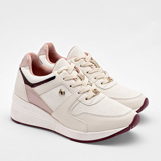 TENIS URBANO MUJER FERRIONI F10801303 LATTE ROSA
