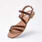Sandalia Lady One Para Mujer MG6201 Color Cafe