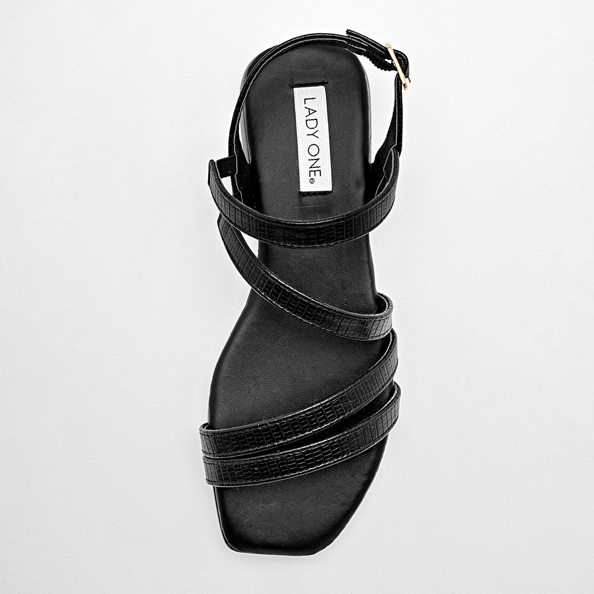 Sandalia Lady One Para Mujer MC6201 Color Negro