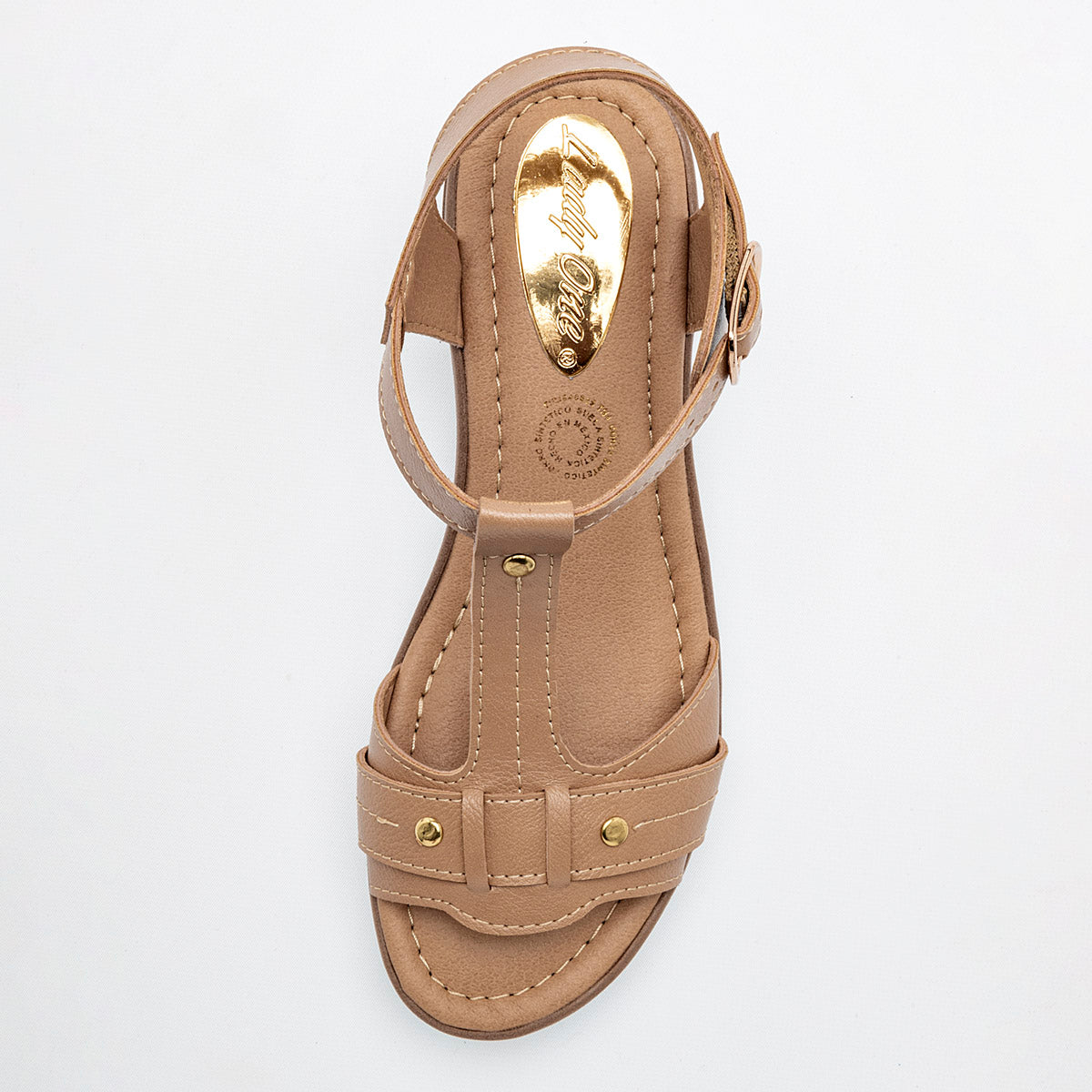 Sandalia Lady One Para Mujer Xce Color Beige