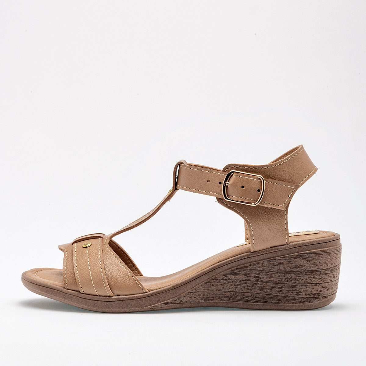 Sandalia Lady One Para Mujer Xce Color Beige