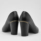 Zapatilla Tacon 8 Cm Lady Paulina Mujer 35701 Color Negro