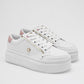TENIS URBANO MUJER MORAMORA KITY BLANCO ROSA
