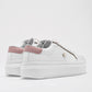 TENIS URBANO MUJER MORAMORA KITY BLANCO ROSA