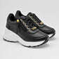 TENIS URBANO MUJER MORAMORA BRENDA NEGRO