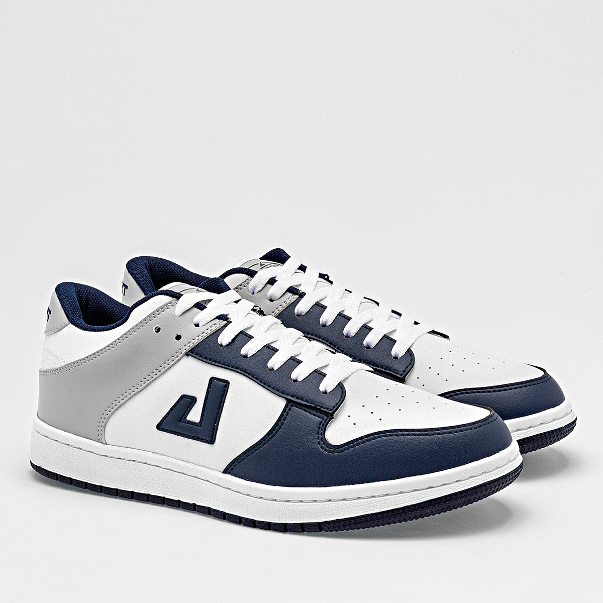 TENIS URBANO HOMBRE APOORT A5016 BLANCO MARINO GRIS