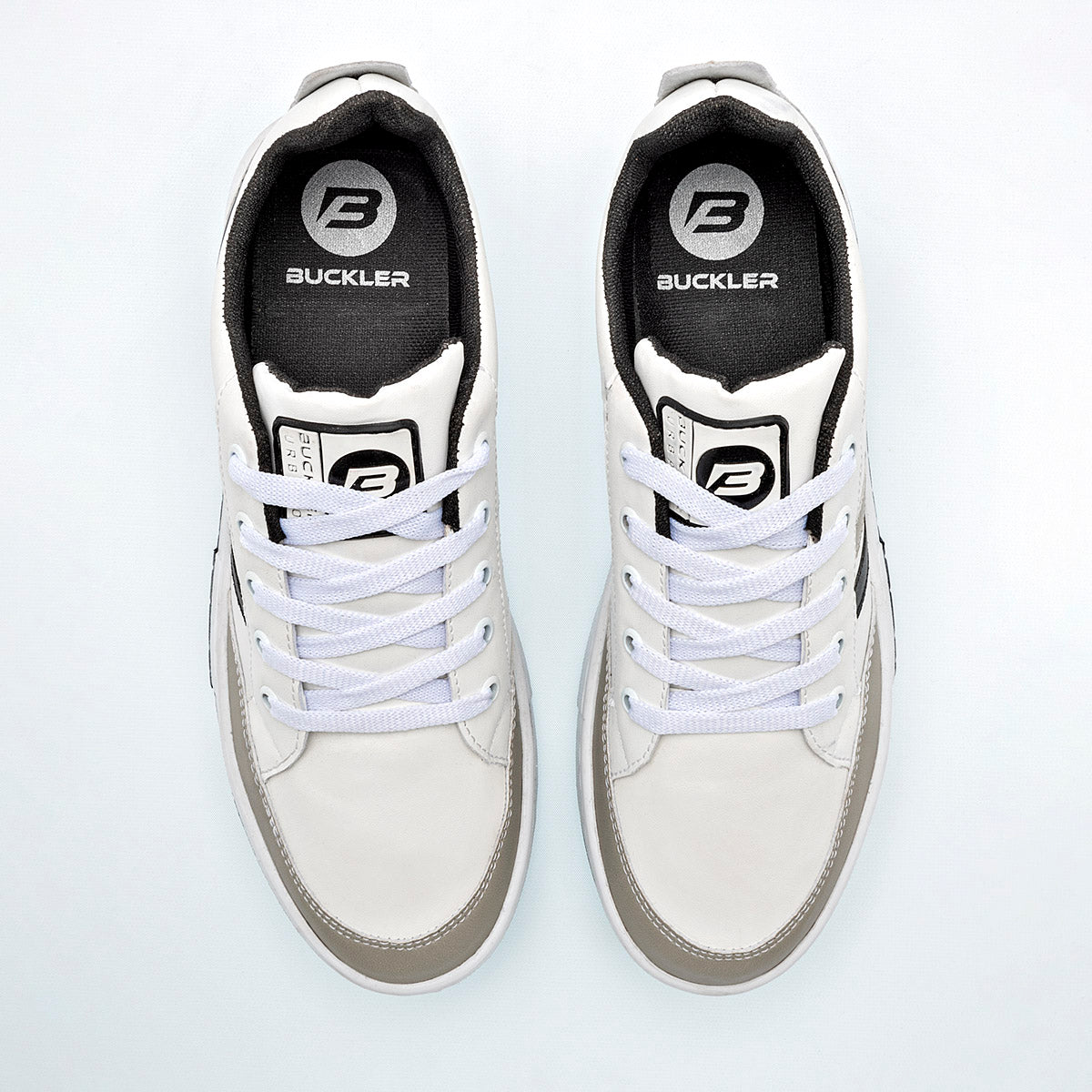 TENIS URBANO HOMBRE BUCKLER ROMACHOCL BLANCO GRIS NEGRO