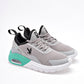 TENIS URBANO JUVENIL AMERICAN FIRE A080 GRIS NEGRO