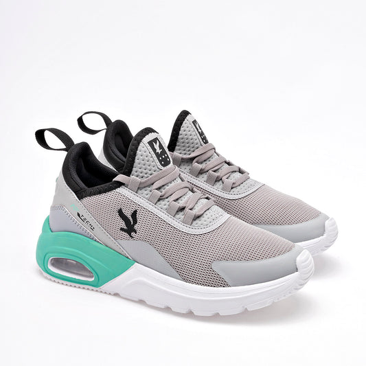 TENIS URBANO JUVENIL AMERICAN FIRE A080 GRIS NEGRO