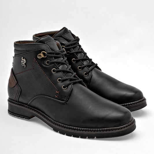 Bota para hombre marca American Polo Naranja