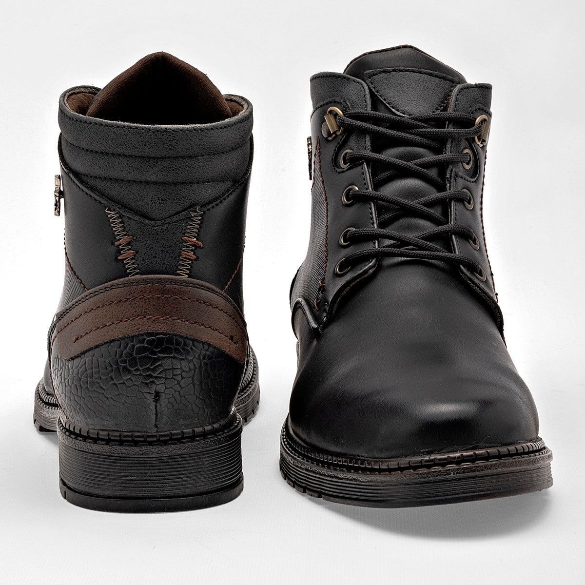 Bota para hombre marca American Polo Naranja