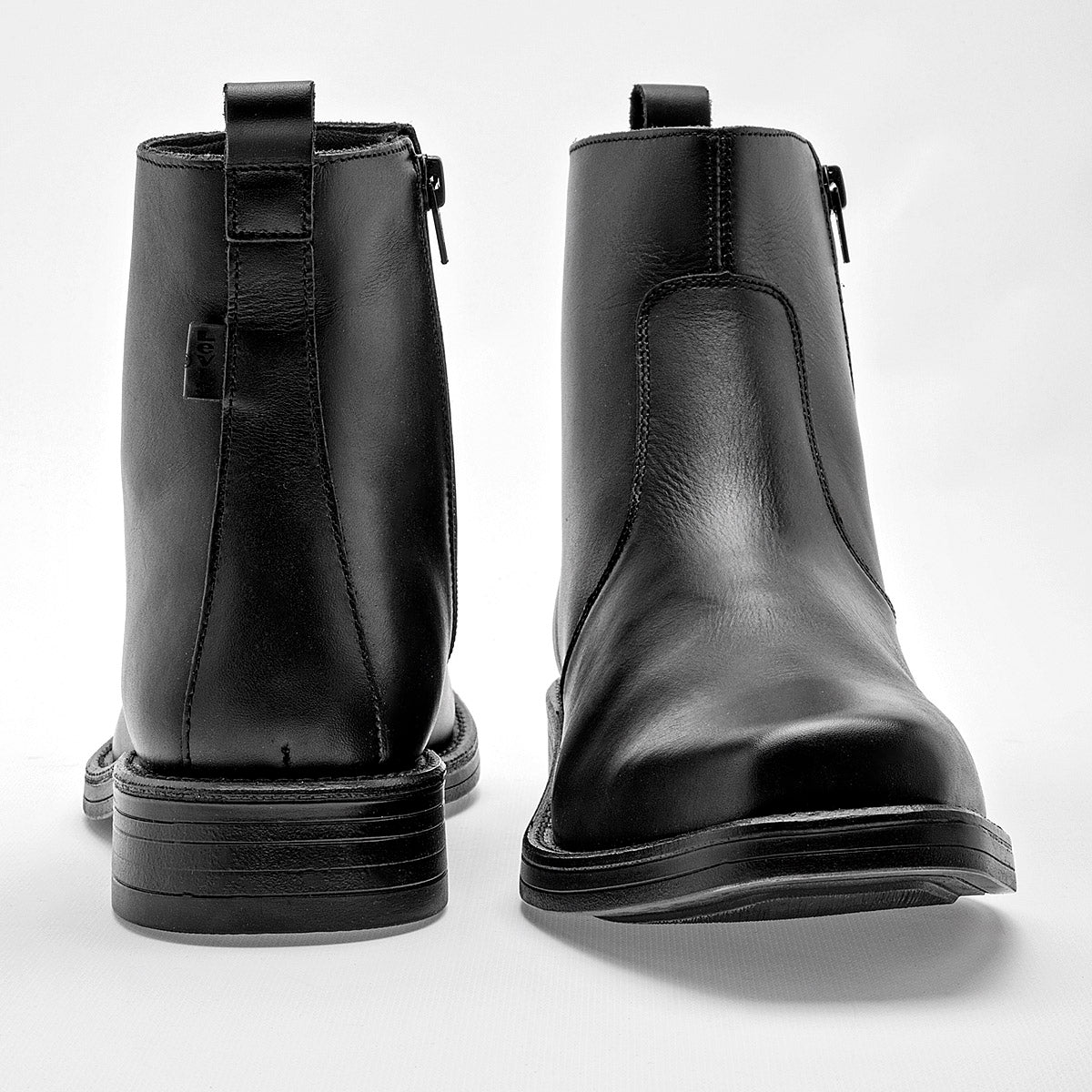 Bota de piel para Hombre marca Levi's Negro
