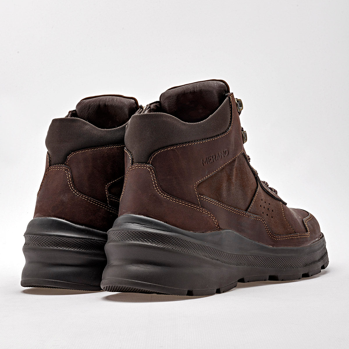 Bota de piel para Hombre marca Merano Café