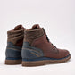Botin Casual Negro Total Para Hombre Cf Color Cafe Marino