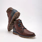 Negro Total Bota para hombre