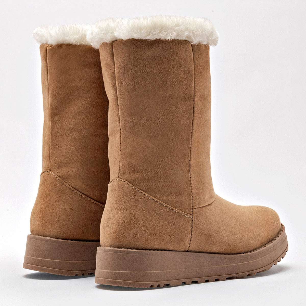 Botín Mujer marca Rojo Cereza Camel