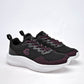 TENIS DEPORTIVO MUJER CHARLY 1043023003 NEGRO ROSA