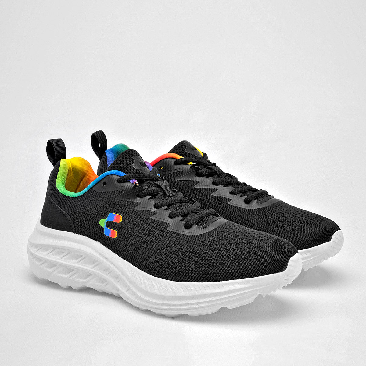 TENIS DEPORTIVO MUJER CHARLY 1043024001 NEGRO