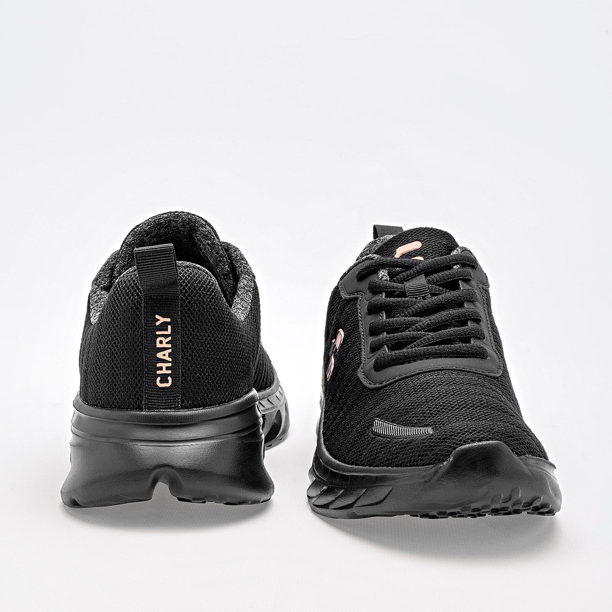TENIS DEPORTIVO MUJER CHARLY 1043022001 NEGRO