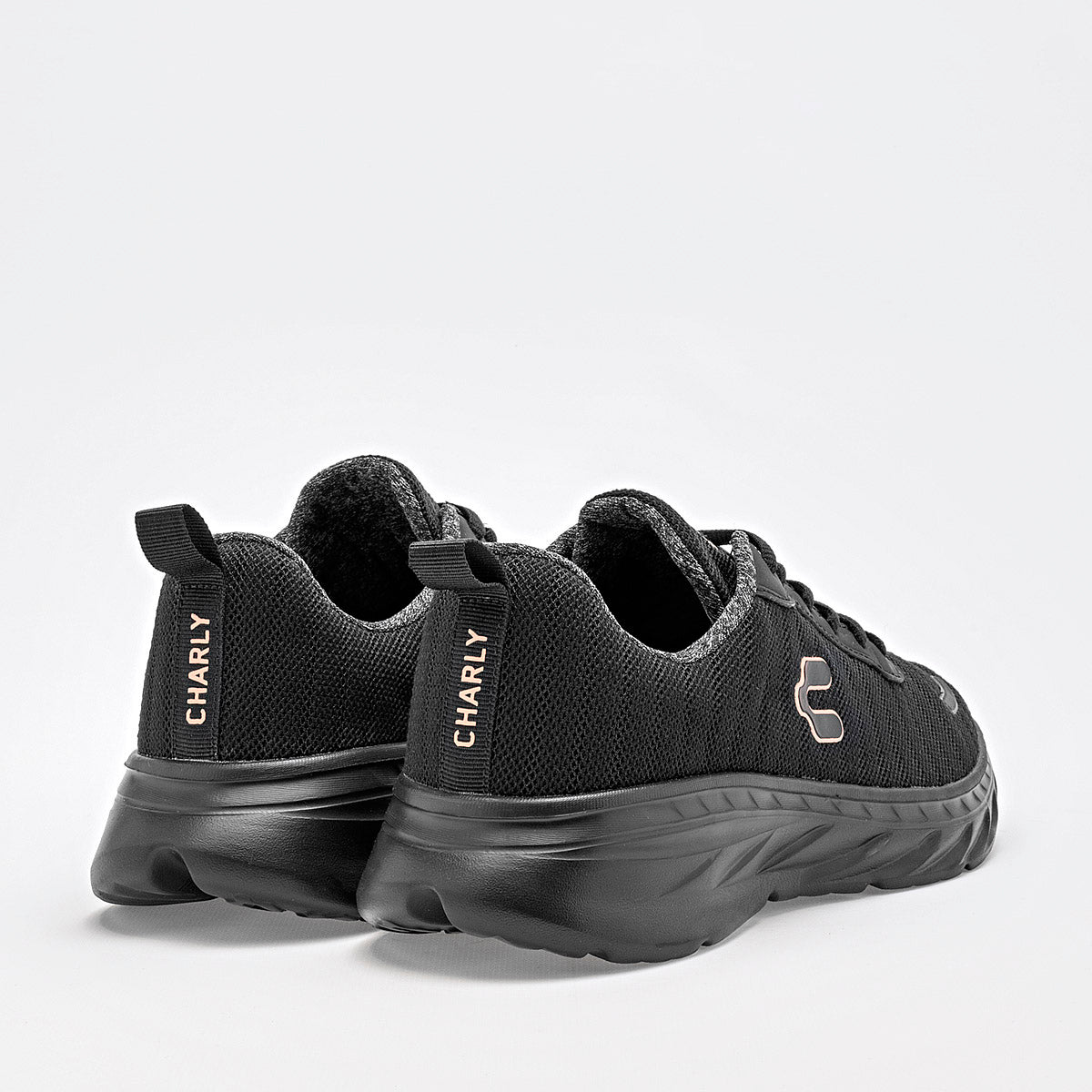 TENIS DEPORTIVO MUJER CHARLY 1043022001 NEGRO