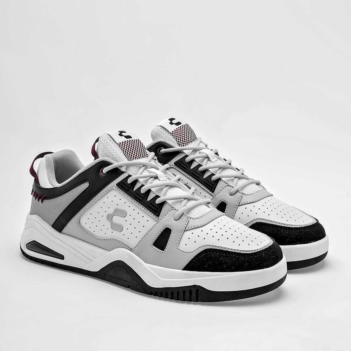 TENIS URBANO HOMBRE CHARLY 1086478006 BLANCO GRIS NEGRO