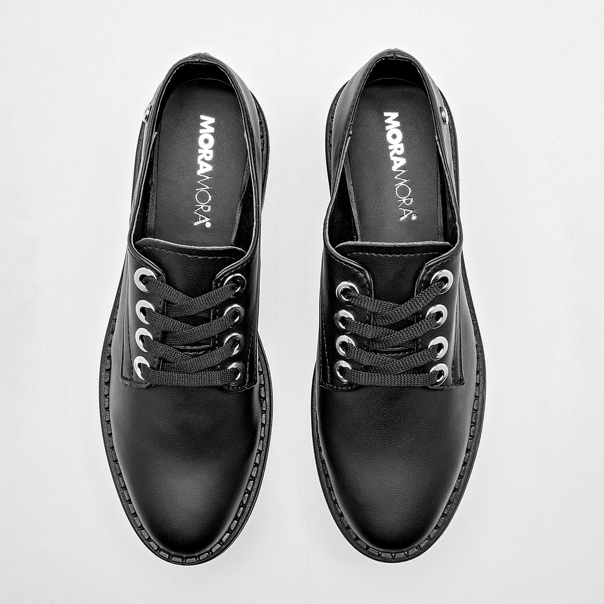 ZAPATO CASUAL MUJER MORAMORA LUZ NEGRO