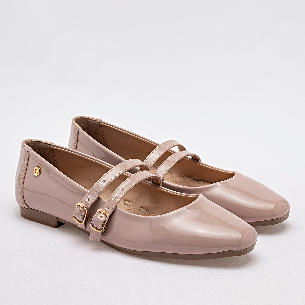 Flats En Charol Moramora Para Mujer Maquillaje Charol