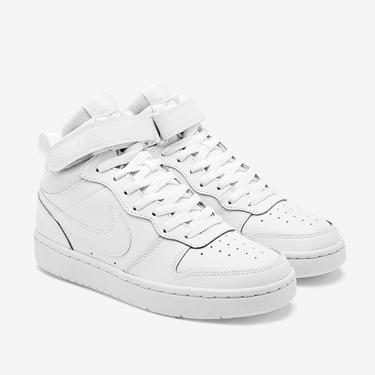 TENIS URBANO JUVENIL NIKE  Court Borough Mid 2 (BG) BLANCO