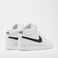TENIS URBANO HOMBRE NIKE  Court Vision Mid NN BLANCO NEGRO