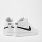 TENIS URBANO HOMBRE NIKE  Court Vision Mid NN BLANCO NEGRO