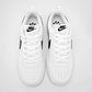 TENIS URBANO JUVENIL NIKE  Court Borough Low Recraft (BG) BLANCO NEGRO
