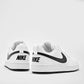 TENIS URBANO JUVENIL NIKE  Court Borough Low Recraft (BG) BLANCO NEGRO
