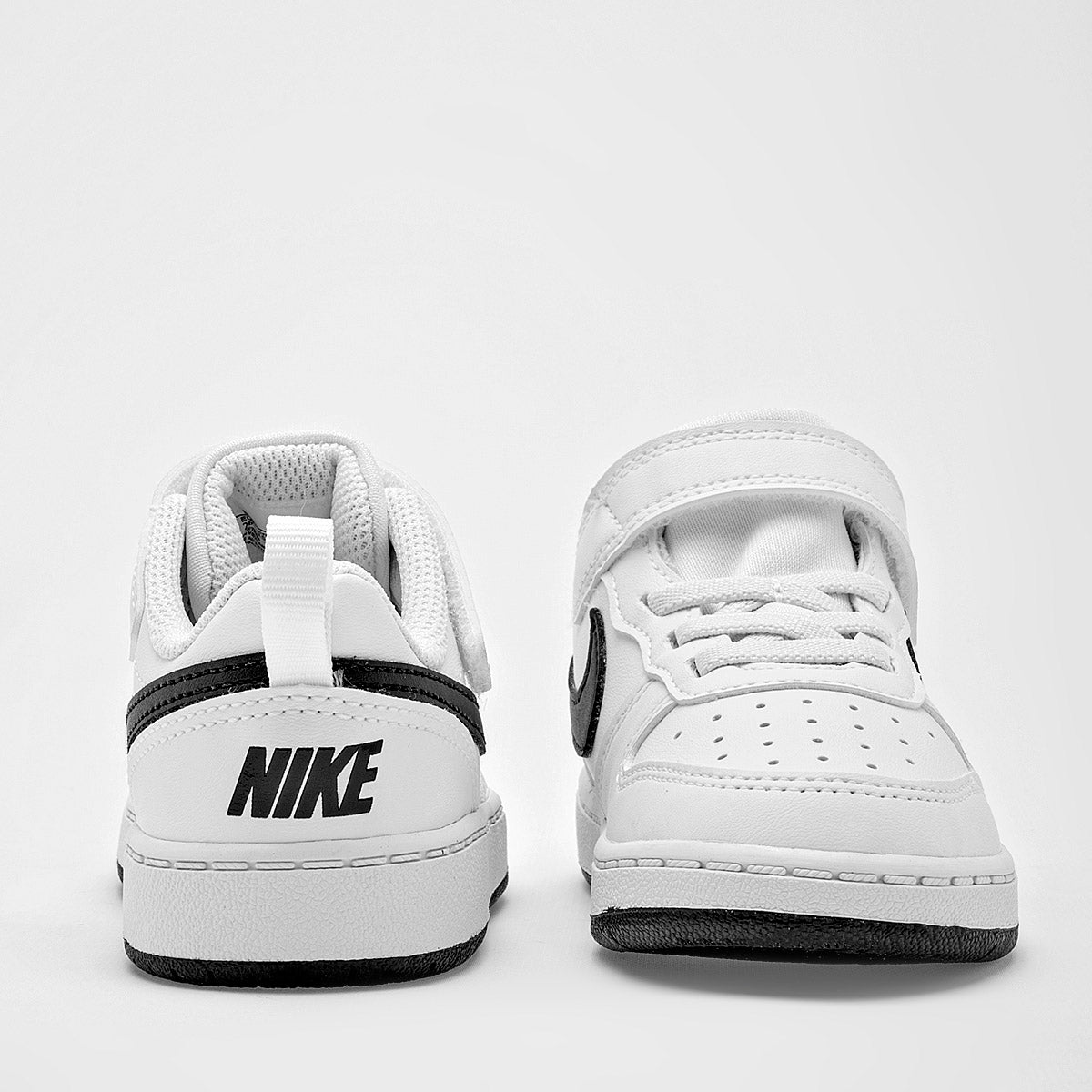 TENIS NIÑO URBANO NIKE  Court Borough Low Recraft (BTV) BLANCO NEGRO
