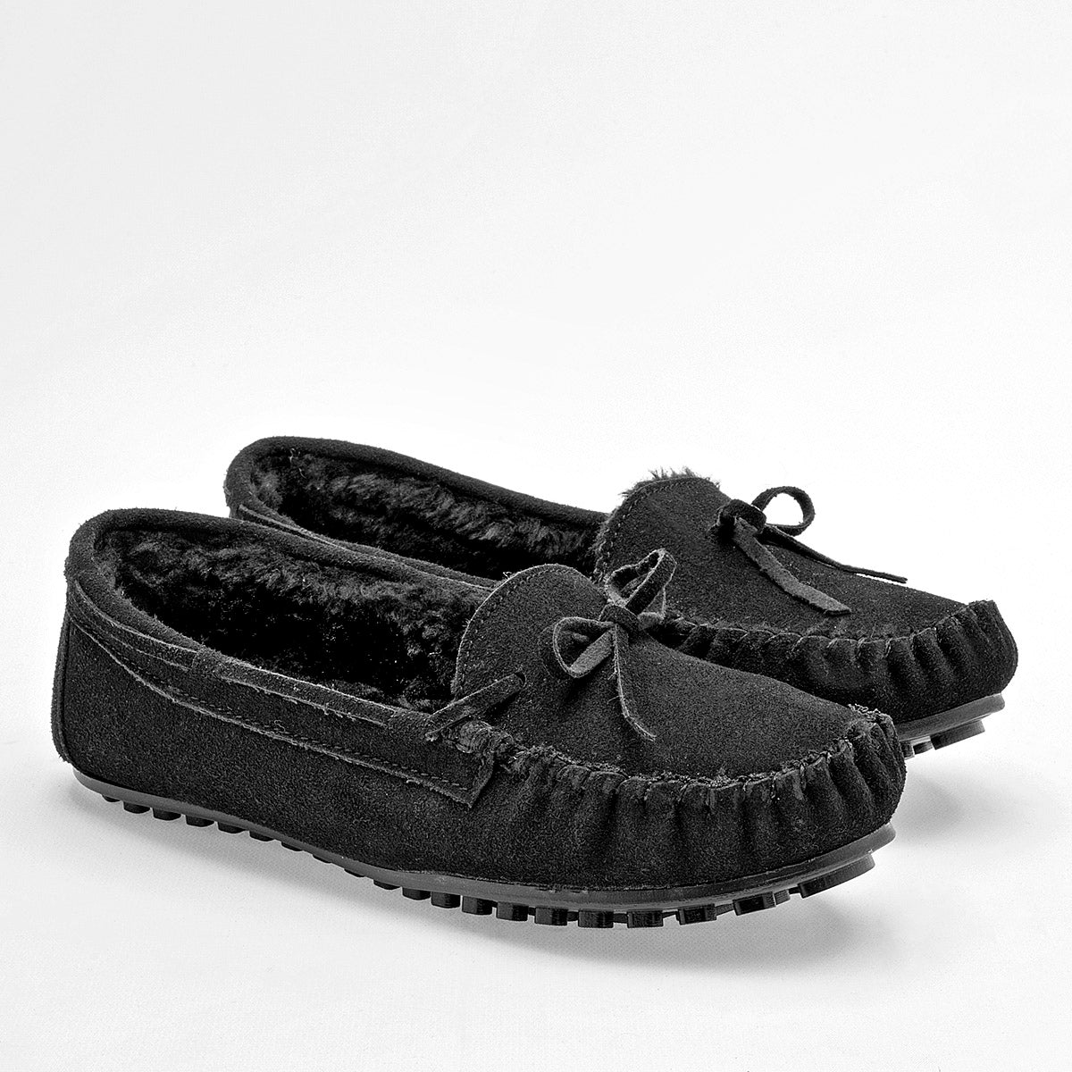 PANTUFLA MUJER MORA CONFORT DORA NEGRO