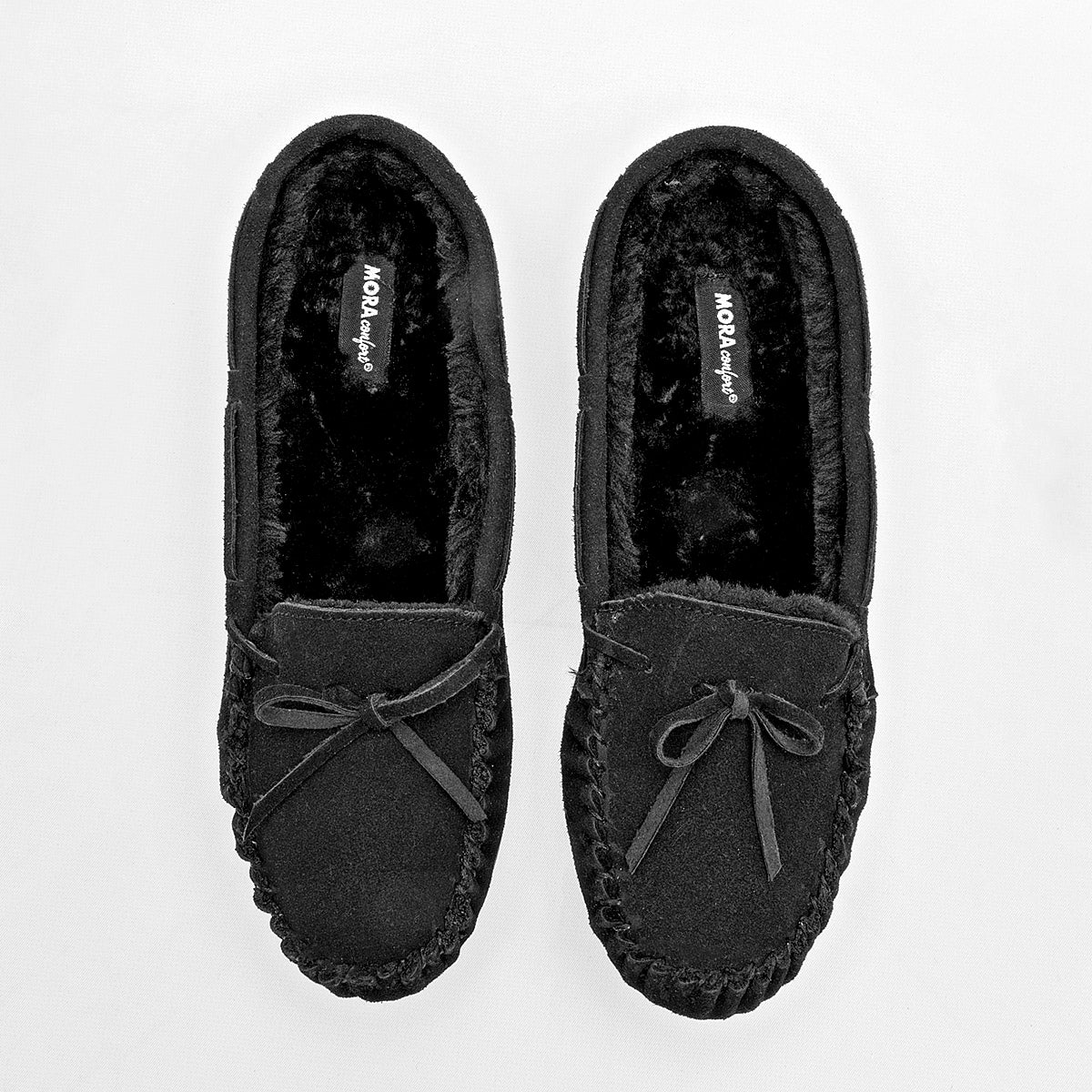 PANTUFLA MUJER MORA CONFORT DORA NEGRO