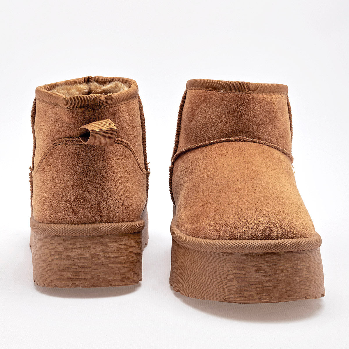 Pantufla Edith Mujer marca Moramora Camel