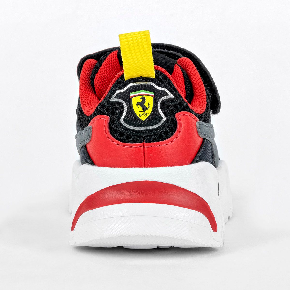 TENIS URBANO NIÑO PUMA Ferrari Trinity AC+ Inf NEGRO GRIS ROJO