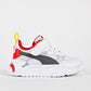 TENIS URBANO NIÑO PUMA Ferrari Trinity AC+ Inf BLANCO GRIS ROJO
