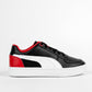 TENIS URBANO JOVEN PUMA Ferrari Caven 2.0 Jr NEGRO BLANCO ROJO