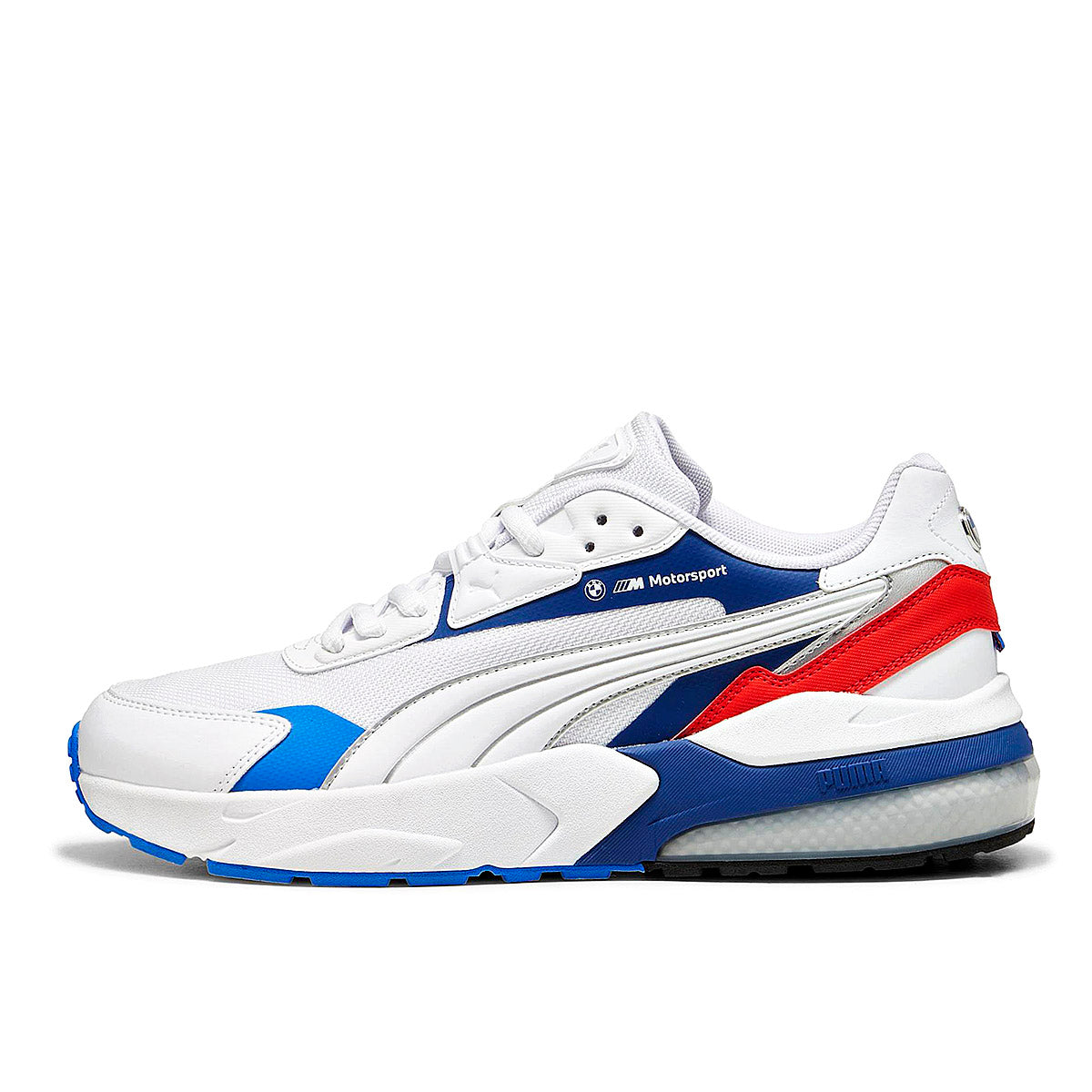 TENIS URBANO HOMBRE PUMA BMW MMS Vis2K BLANCO MARINO ROJO